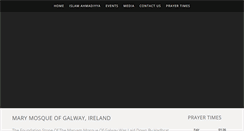 Desktop Screenshot of galway-mosque.ie